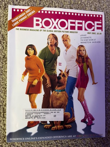 Boxoffice magazine scooby - scooby,