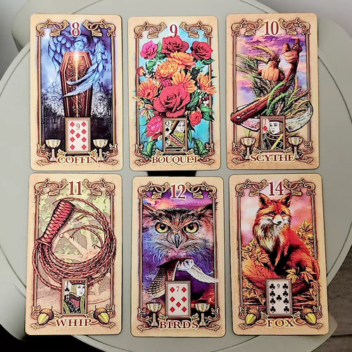 Lustrous lenormand deck - lenormand,
