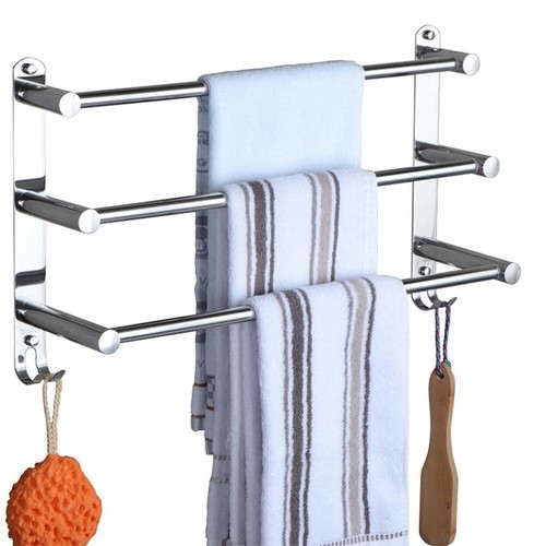 Tier stainless steel - 3‑tier, wall