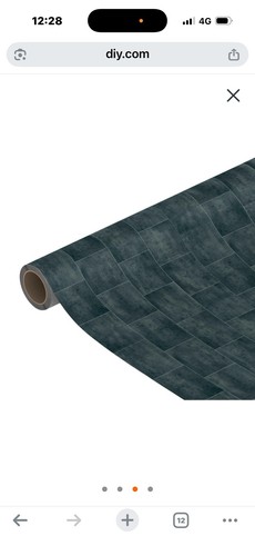 Vinyl flooring roll - vinyl, cut