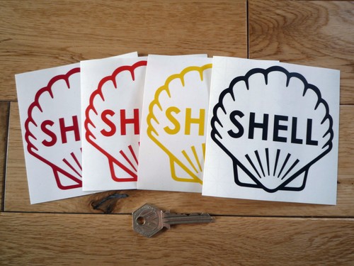 Shell classic logo cut - logo, vinyl