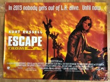 Escape From LA UK Quad (30"x 40") Rolled Cinema Poster 1996 John Carpenter