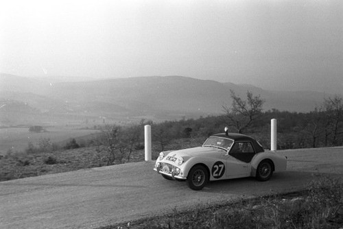 Gray actman triumph tr3a - d,