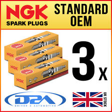 3x NGK B9HS-10 Standard Spark