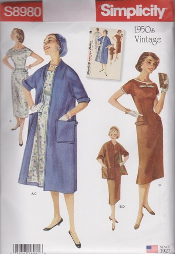 Sewing pattern dresses - pattern, lined