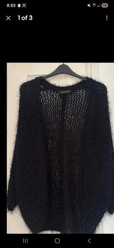 Women chunky knit cardigan - chunky,