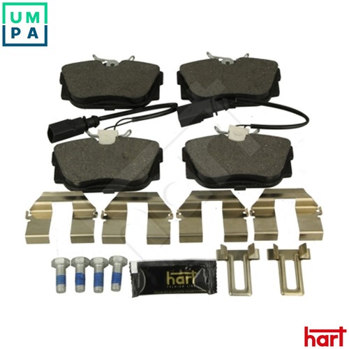 Brake pad set disc - brake,