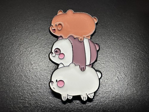 Bare bears enamel pin badge - bare,