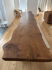 Very large solid oak dining - very,