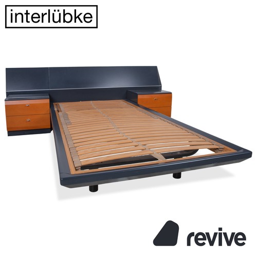 Interlübke wooden bed - bed,