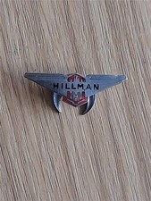Motoring  Hillman Motor Cars  Advertising Enamel Lapel Badge  by JR Gaunt