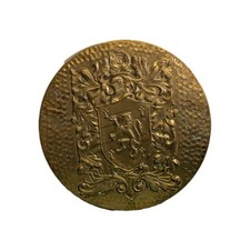 Brass lion passant - brass,