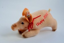Vintage Steiff Pig, Happy 2000