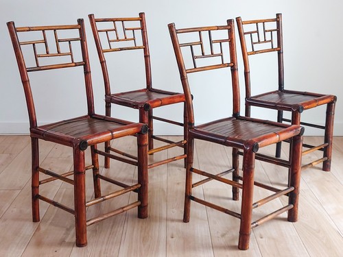 Set antique bamboo - set,