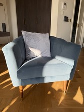 John Lewis Blue Fabric