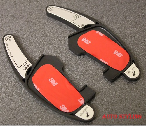 Silver paddle shift extensions - silver,