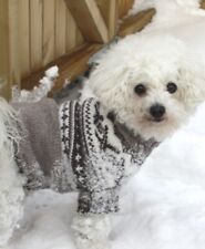 DK DOG COAT NUMBER 13 SWEATER JUMPER KNITTING PATTERN 24/26-32/34-40/42-48CM