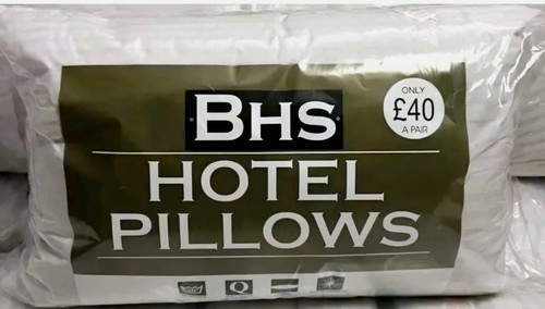 Bhs hotel pillows - bhs,