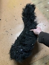 Funky Fur Covered Chopper Bobber Custom Bike Seat - Honda/Kawasaki/Suzuki/Harley