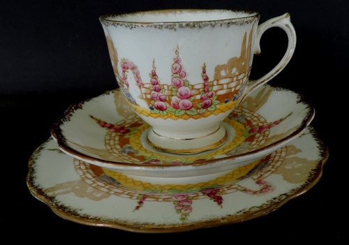 Art deco vintage tea - art,
