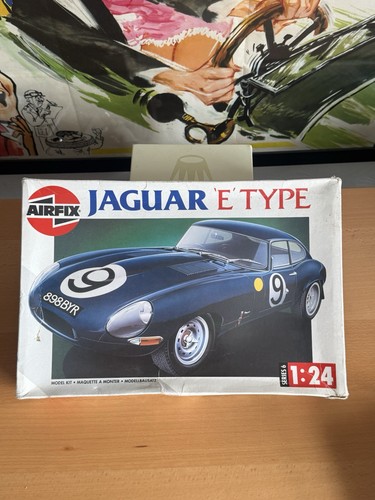 Airfix jaguar type - airfix, race