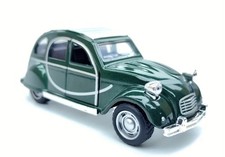 CITROEN 2CV GREEN  WITH SILVER