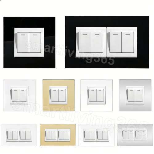 Finger plates light switch - uk,
