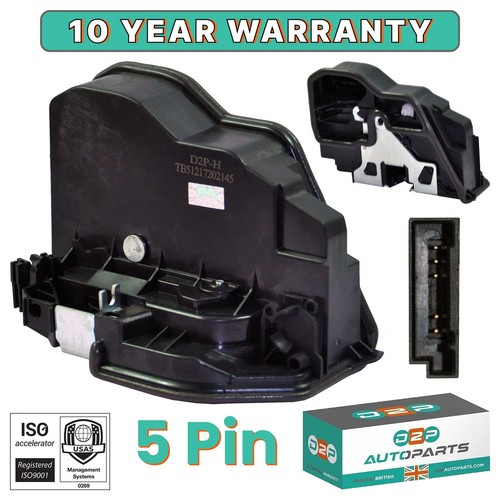 Front left door lock latch - front,