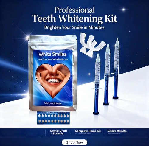 Teeth whitening kit gels - whitening,