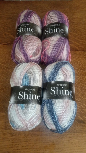 Bundle kingcole shine wool - kingcole,
