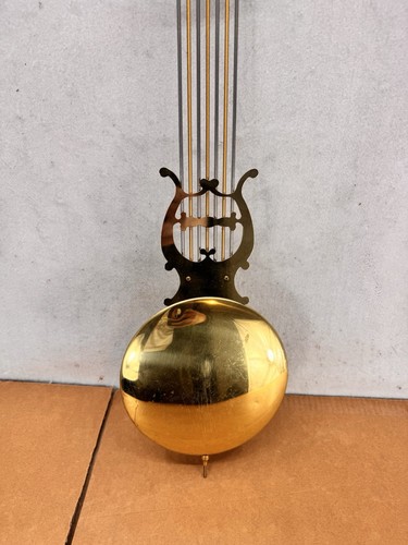 Vintage brass grandfather - vintage,