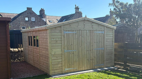 16x12 apex shed workshop - workshop, heavy