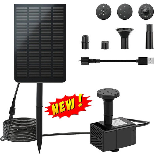Solar fountain water - water, with