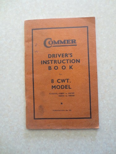 Original 1945 commer cwt van - commer, 8