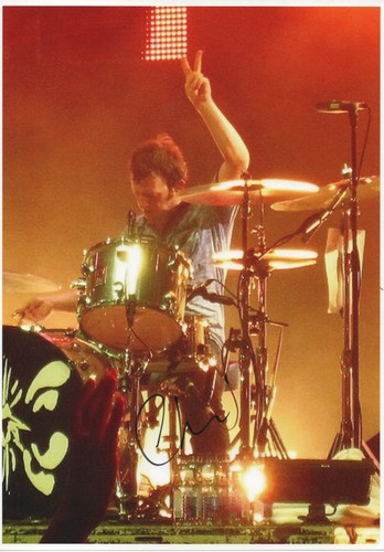 Chris sharrock signed 12x8 - sharrock,