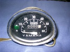YAMAHA NOS NEW MPH CLOCK SPEEDO METER RESTORATION VINTAGE CLASSIC POSS. MF2 ?