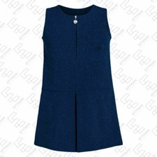 Girls Cherry Pocket Pinafore