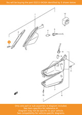 Suzuki screw 03211 - suzuki, oem