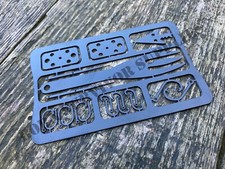 BUSHCRAFT SURVIVAL KIT CARD - Fishing Hunting SERE EDC Pocket Tools Wild Camping