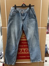Plain Lazy Men’s Blue Denim Jeans Waist Size 34” RARE Used