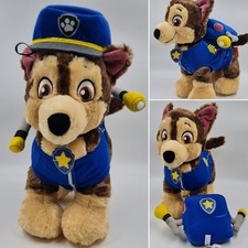 Build A Bear Paw Patrol Chase Plush Soft Toy Back Pack Hat Costume Clothes 2018