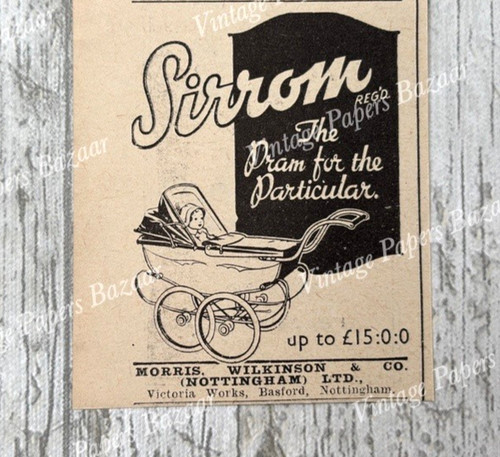 Sirrom pram morris wilkinson - sirrom,