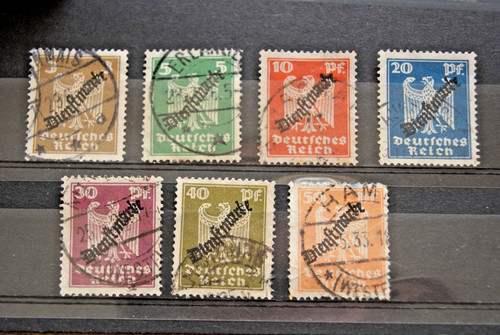 German stamps 1924 - stamps., early