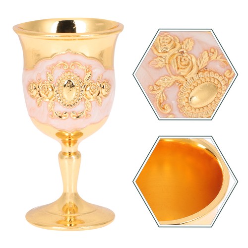Zinc alloy wine glass colored - alloy,