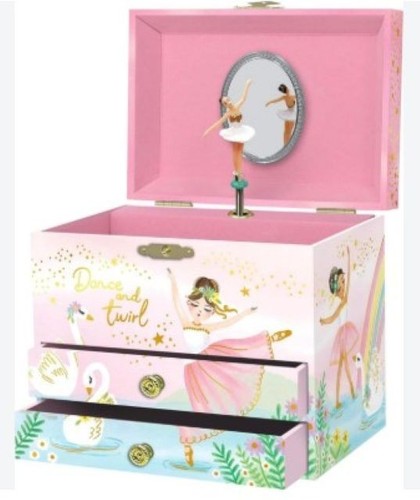 Musical ballerina jewelry box - musical,