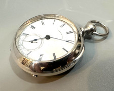 Waltham s.18 4oz Silver Hunter