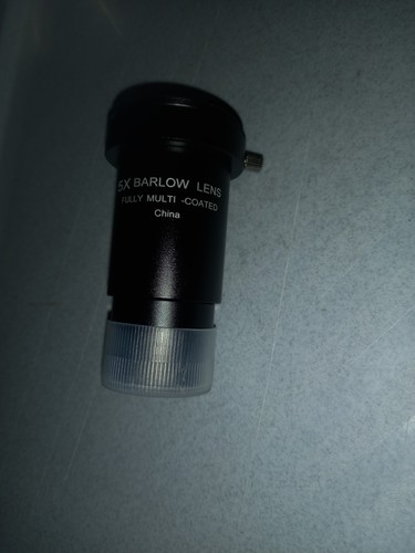 Barlow lens designed to - 5x,