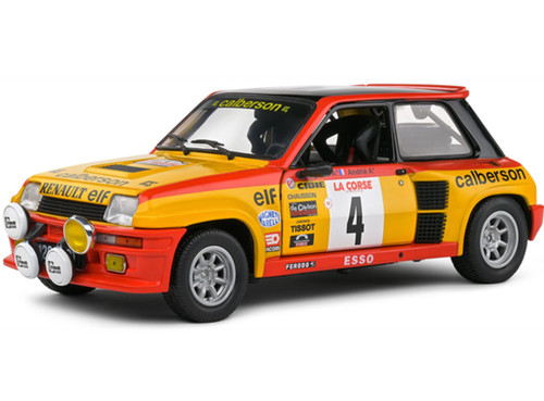 Solido renault turbo - solido, yellow