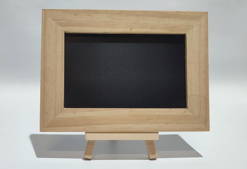 Table top chalkboard wooden - in,