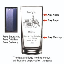 Personalised Wild Turkey Hi